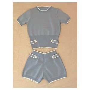 Knit Cropped Set